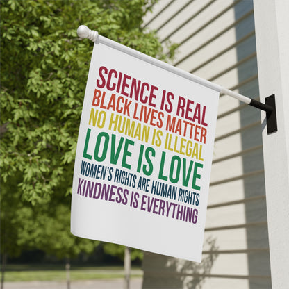Kindness is Everything, Inclusive Garden Banner, Rainbow Decor, Pride Flag Banner, Activism Banner, Yard Sign