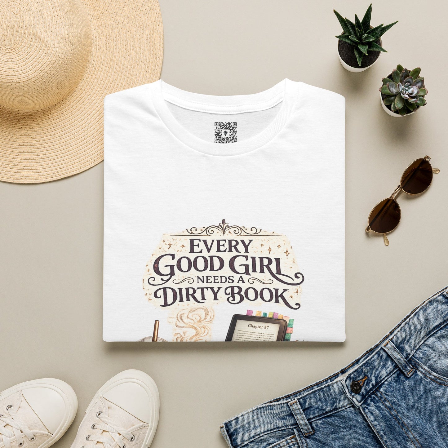 Every Good Girl Needs a Dirty Book Tee ☕📚✨