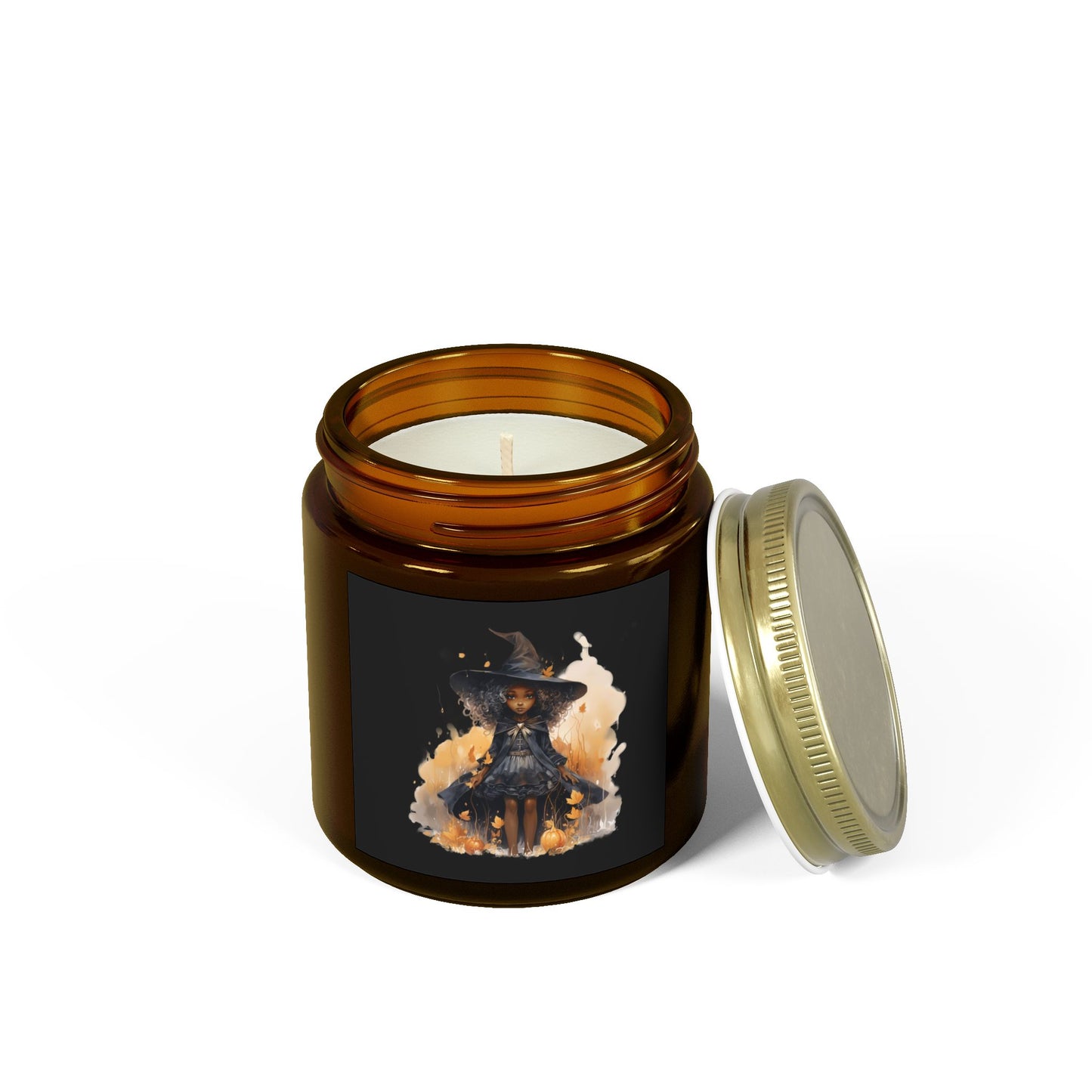 Enchanting Young Witch Scented Candle - Cozy Decor for Fall & Halloween, Gift for Witchy Souls, Summoning Relaxation, Aromatic Home Accents
