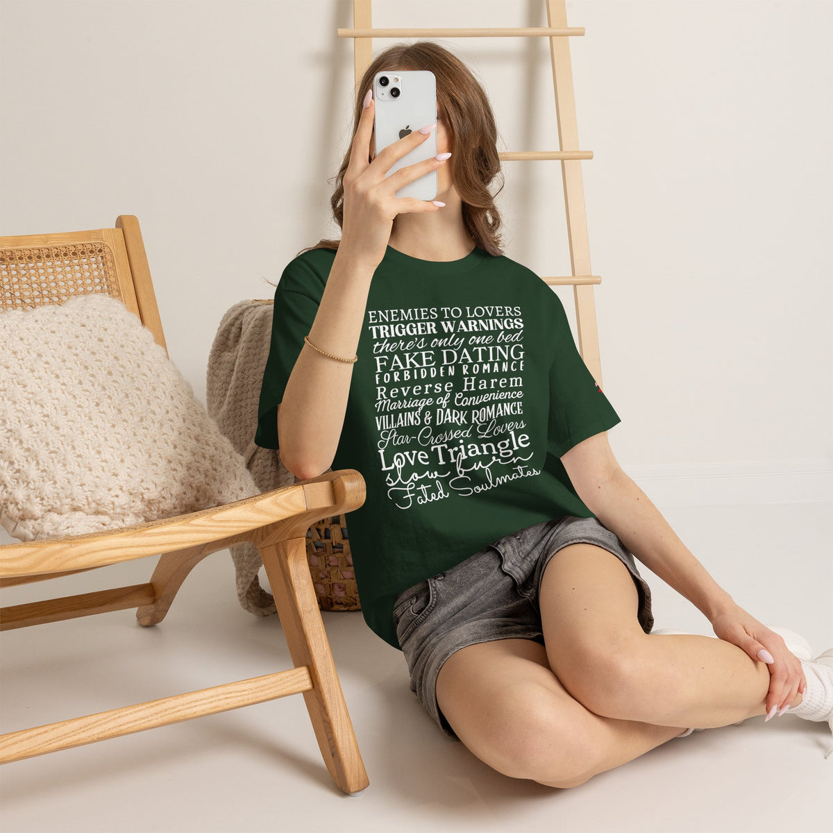 Romance Tropes Unisex Tee — Enemies to Lovers & Everything in Between