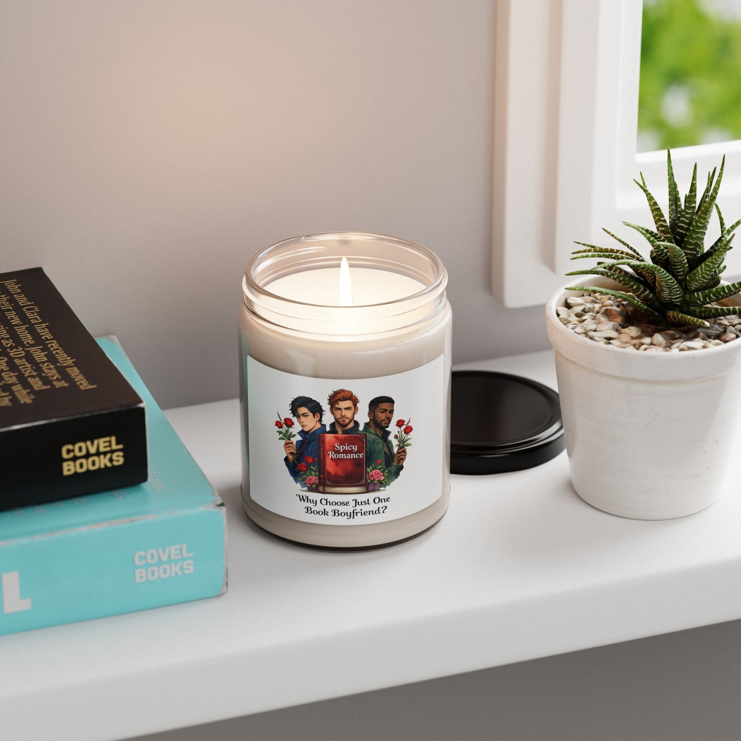 Why Choose Just One Book Boyfriend? — Romance Reader Soy Candle