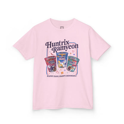 Huntrix Ramyeon Kids Tee - Demon Hunter Shirt for Food Lovers, Perfect for Birthdays, Parties, and Everyday Wear, Youth Cotton T-Shirt