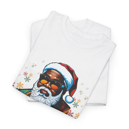 T-Shirt — "Big Nick Energy" Santa Graphic Tee | Christmas Holiday Gift