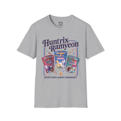 Huntrix Ramyeon Unisex T-Shirt - Fun Ramen Lovers Gift, K-Pop Vibe, Demon Hunter,  Anime Fan Merch