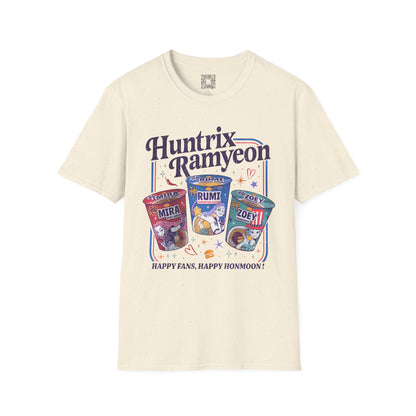 Huntrix Ramyeon Unisex T-Shirt - Fun Ramen Lovers Gift, K-Pop Vibe, Demon Hunter,  Anime Fan Merch