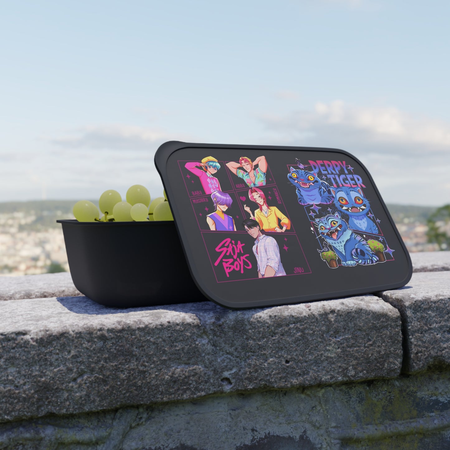 Saja Boys & Derpy Tiger Bento Box — Lunch Just Got a Main Character Moment