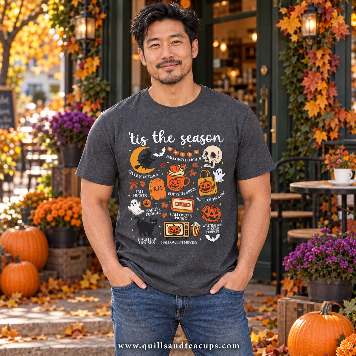 Tis the (Spooky) Season — Unisex Tee for the One Who Decorates in August