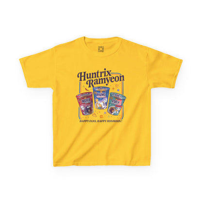 Huntrix Ramyeon Kids Tee - Demon Hunter Shirt for Food Lovers, Perfect for Birthdays, Parties, and Everyday Wear, Youth Cotton T-Shirt