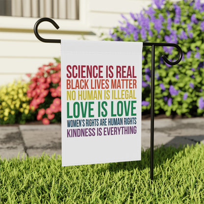 Kindness is Everything, Inclusive Garden Banner, Rainbow Decor, Pride Flag Banner, Activism Banner, Yard Sign