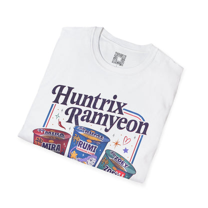 Huntrix Ramyeon Unisex T-Shirt - Fun Ramen Lovers Gift, K-Pop Vibe, Demon Hunter,  Anime Fan Merch