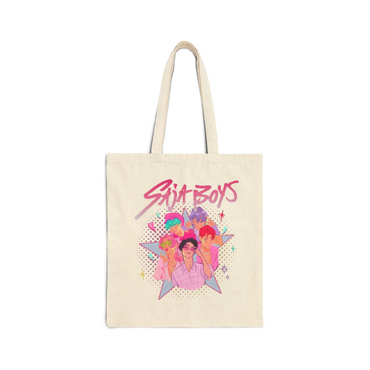 Saja Boys Tote Bag, Chic Shopping Bag, Festival Bag, Gift for Friends, Eco-Friendly Carryall