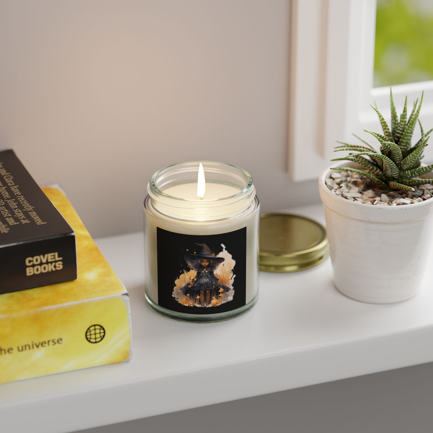 Enchanting Witch Scented Candle - Cozy Decor for Fall & Halloween, Gift for Witchy Souls, Summoning Relaxation, Aromatic Home Accents