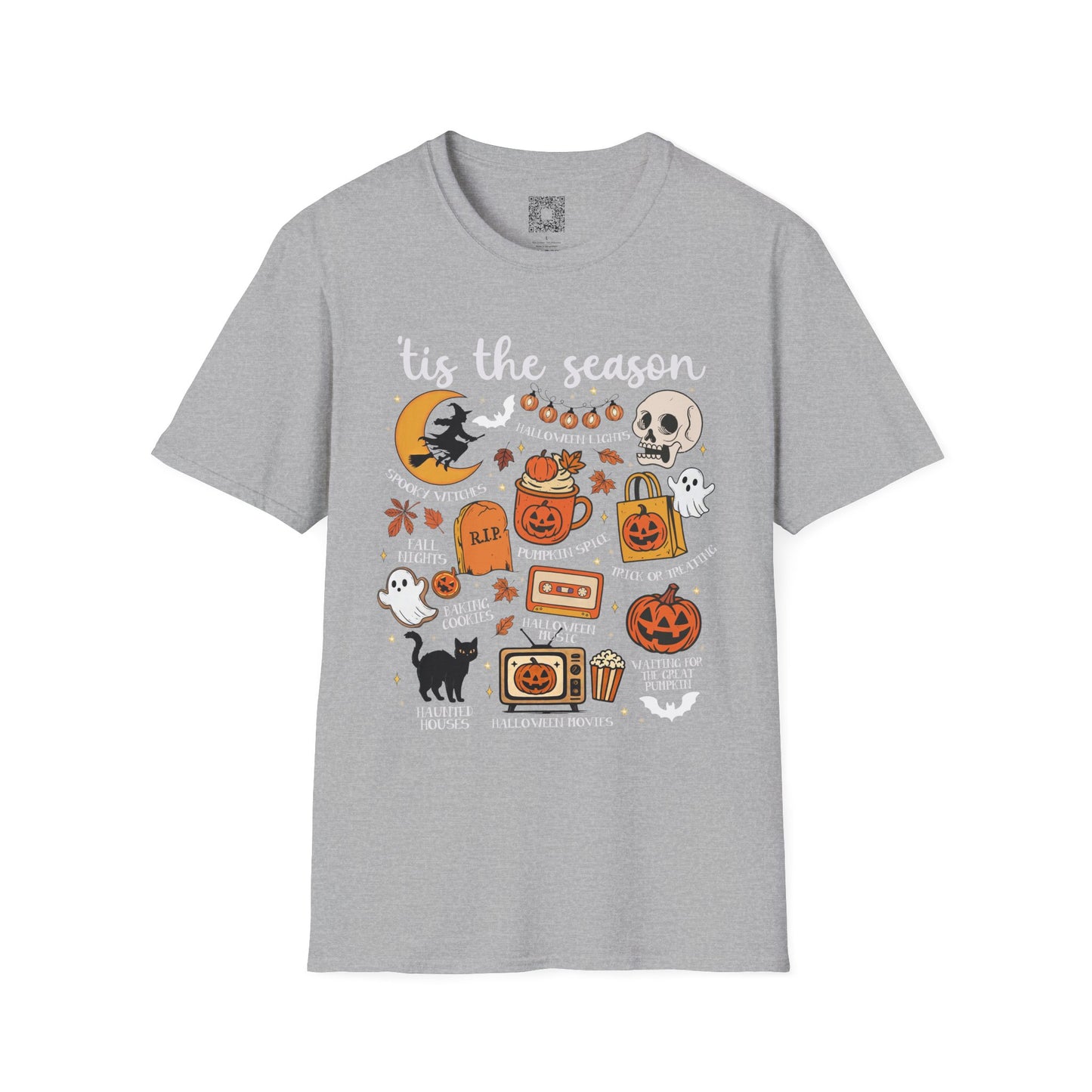 Tis The Season t-shirt, Spooky Season shirt, Spooky Season Shirt, Fall Fashion Top, Halloween Gift, Cozy Autumn Wear, Pumpkin Shirt