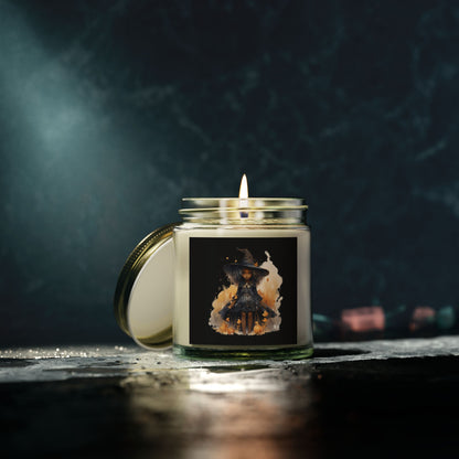 Enchanting Young Witch Scented Candle - Cozy Decor for Fall & Halloween, Gift for Witchy Souls, Summoning Relaxation, Aromatic Home Accents