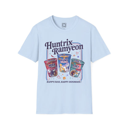 Huntrix Ramyeon Unisex T-Shirt - Fun Ramen Lovers Gift, K-Pop Vibe, Demon Hunter,  Anime Fan Merch