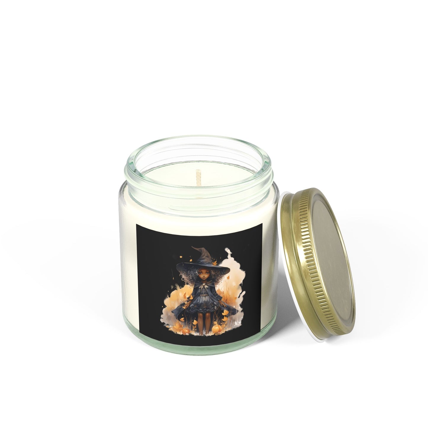 Enchanting Young Witch Scented Candle - Cozy Decor for Fall & Halloween, Gift for Witchy Souls, Summoning Relaxation, Aromatic Home Accents