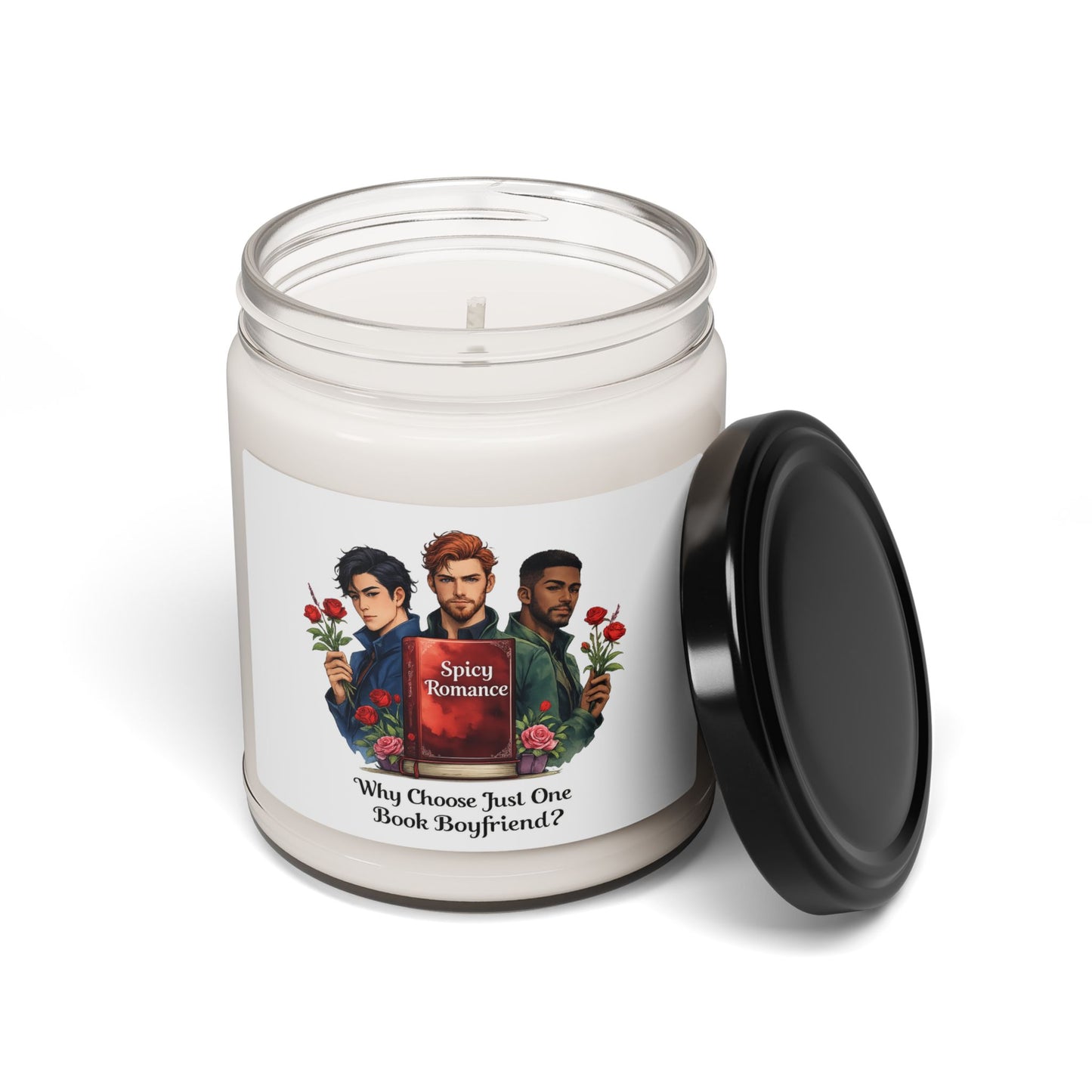 Why Choose Just One Book Boyfriend? — Romance Reader Soy Candle